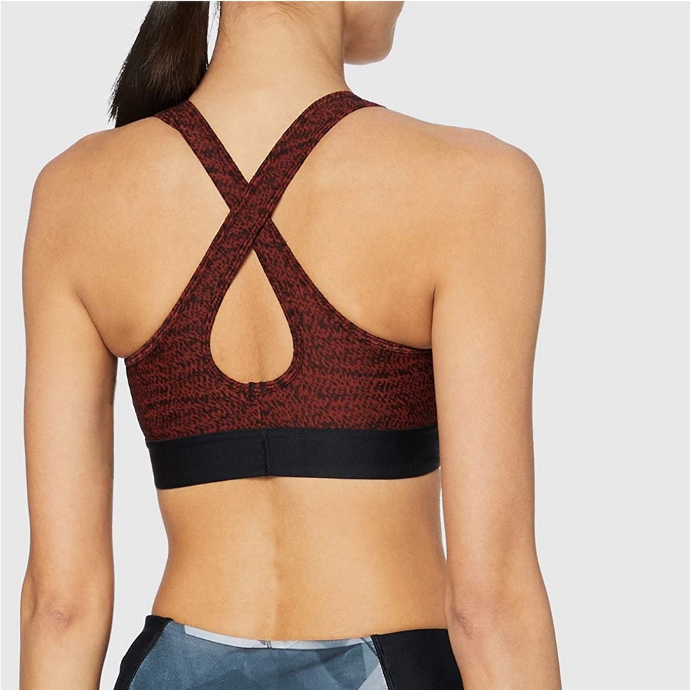 NWT Under Armour Crossback Jacquard Sports Bra - Picture 2 of 8